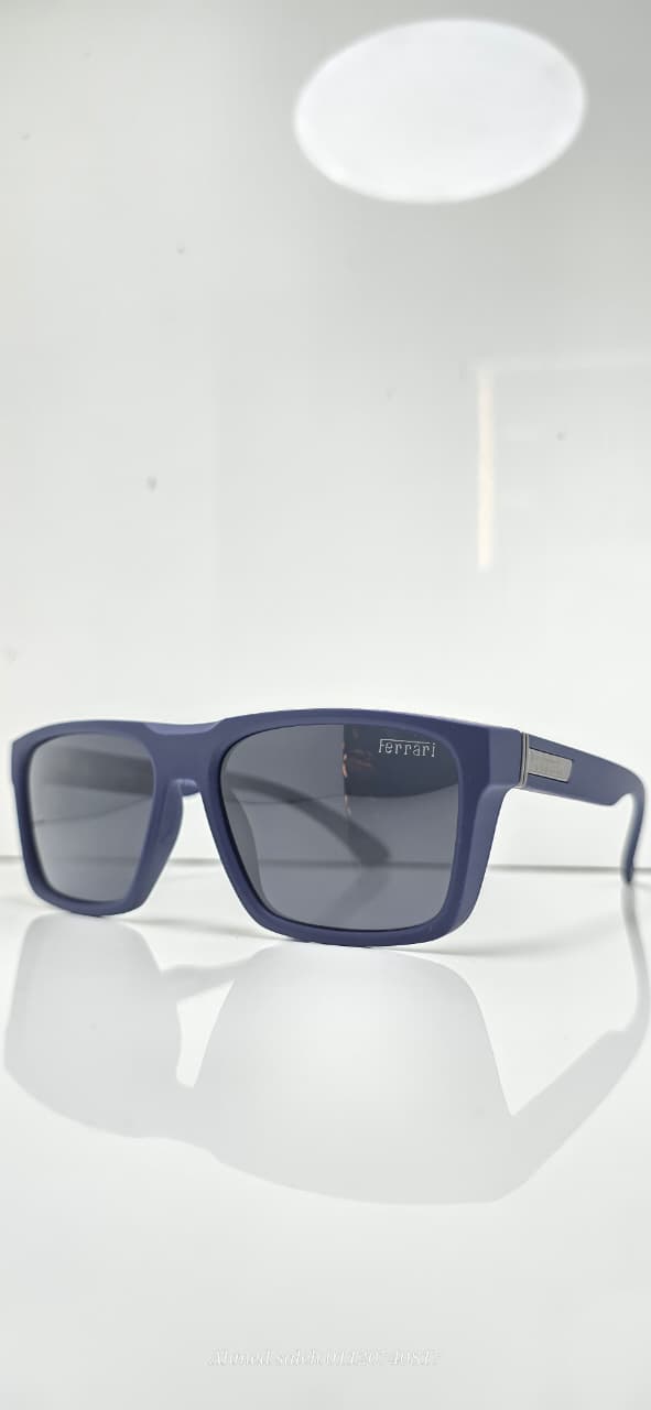 Ferrari Matte Grey Sport Polarized Sunglasses