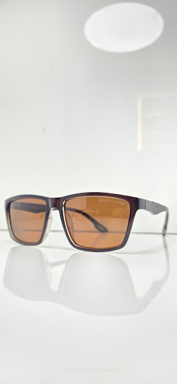 Emporio Armani Square Polarized Sunglasses
