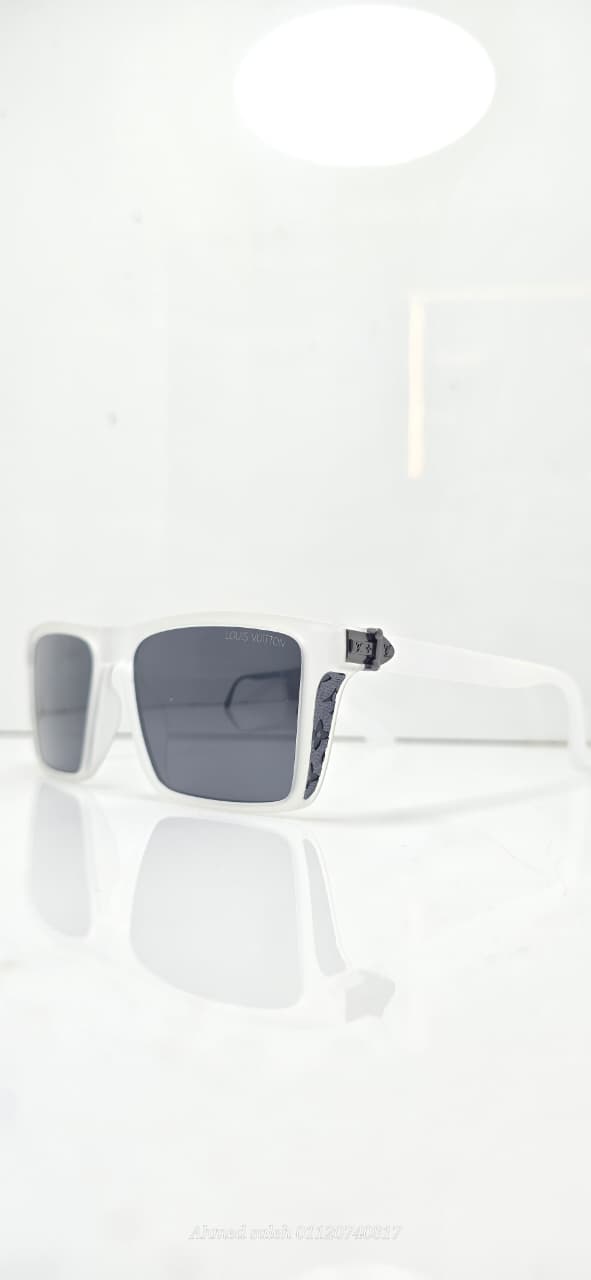 LOUIS VUITTON Inspired Sunglasses - Monogrammed Temple Panel & Polarized Protection