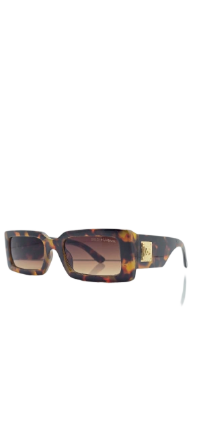 Italian-Made Dolce & Gabbana Rectangular Sunglasses
