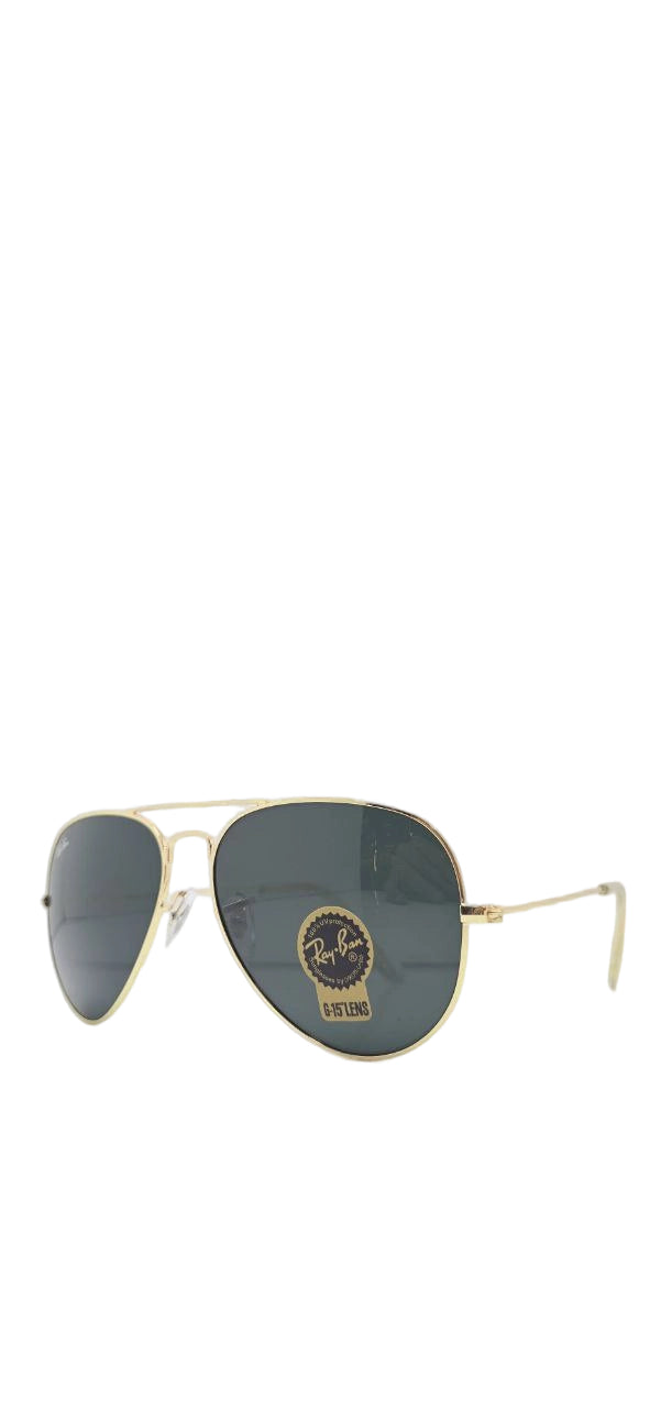 ITALIAN RAY-BAN AVIATOR CLASSIC SUNGLASSES