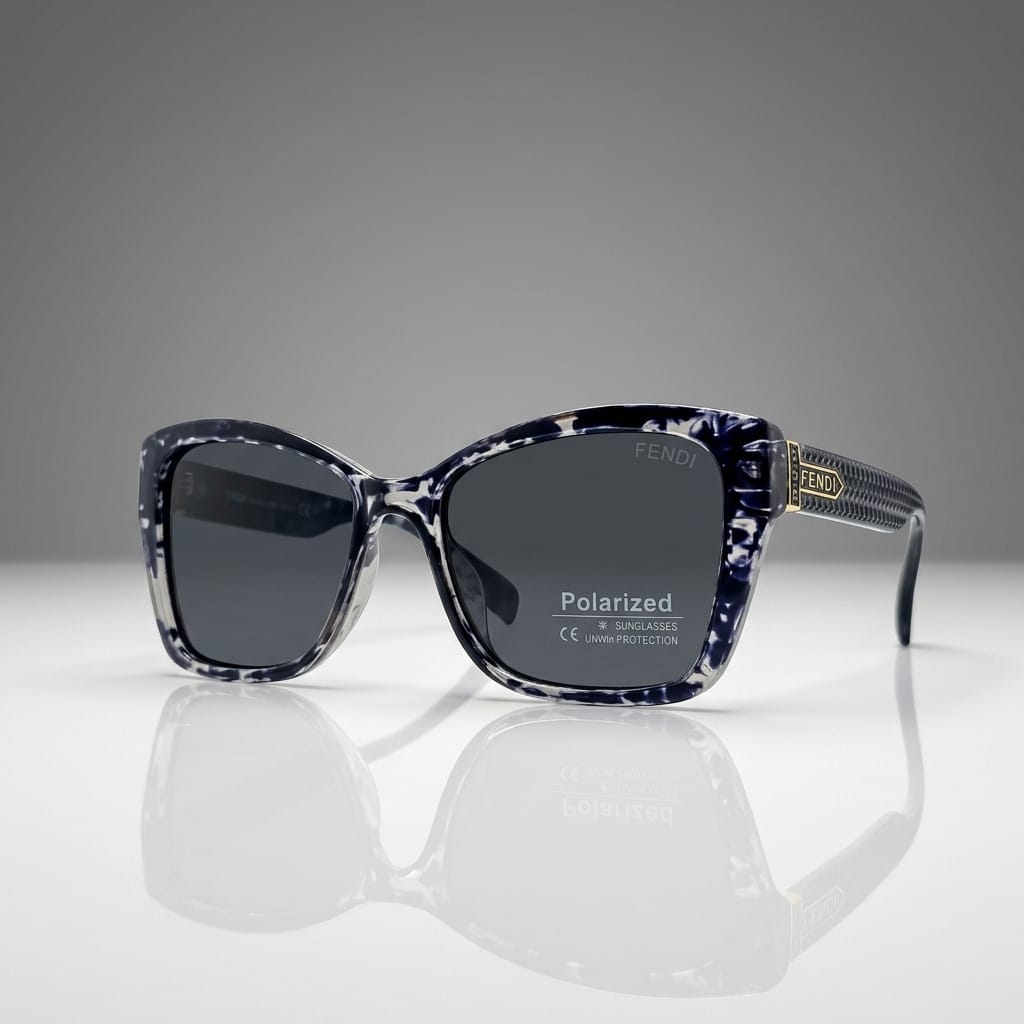 POLARIZED WOMEN FENDI GLASSES-PREMIUM QUALITY