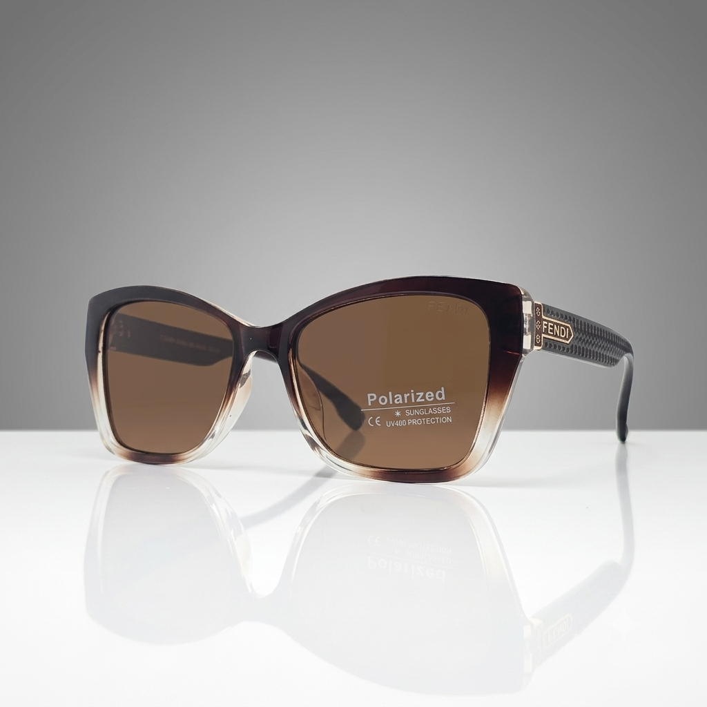 POLARIZED WOMEN FENDI GLASSES-PREMIUM QUALITY