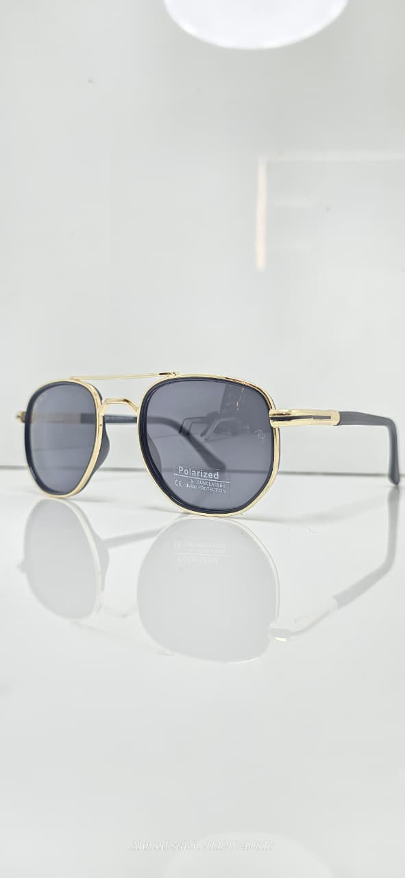 POLARIZED  RAY-BAN Round Aviator/Pilot Metal Frame