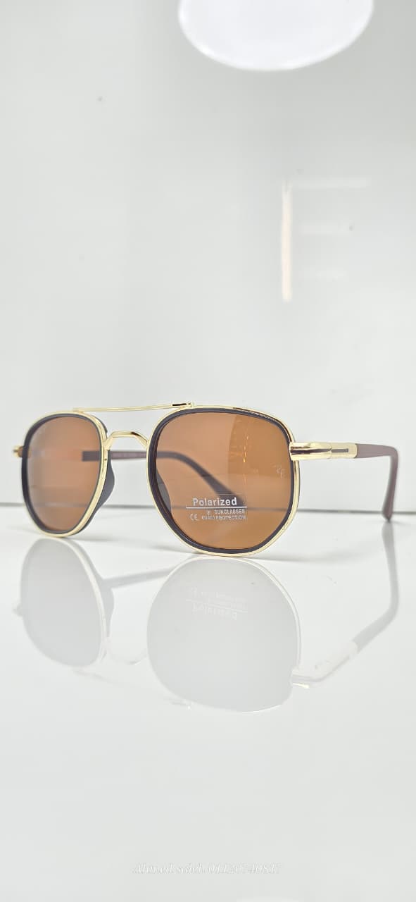 POLARIZED  RAY-BAN Round Aviator/Pilot Metal Frame