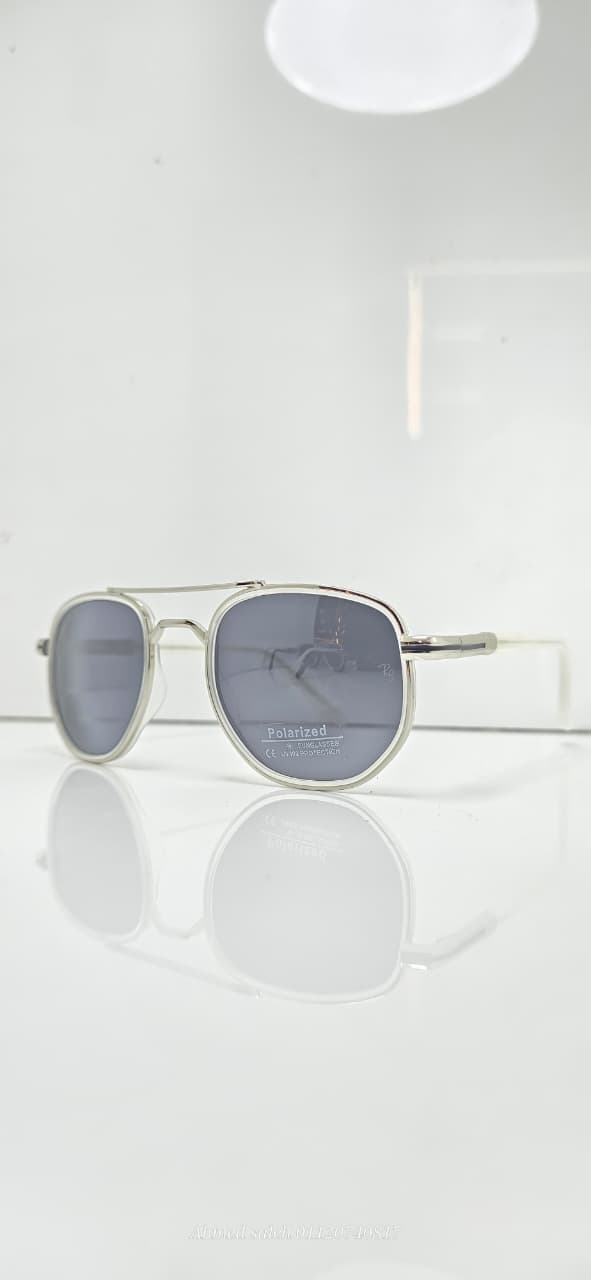 POLARIZED  RAY-BAN Round Aviator/Pilot Metal Frame