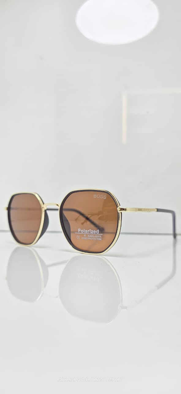 POLARIZED BOSS Geometric/Pilot and Square/Rectangular METAL FRAME .