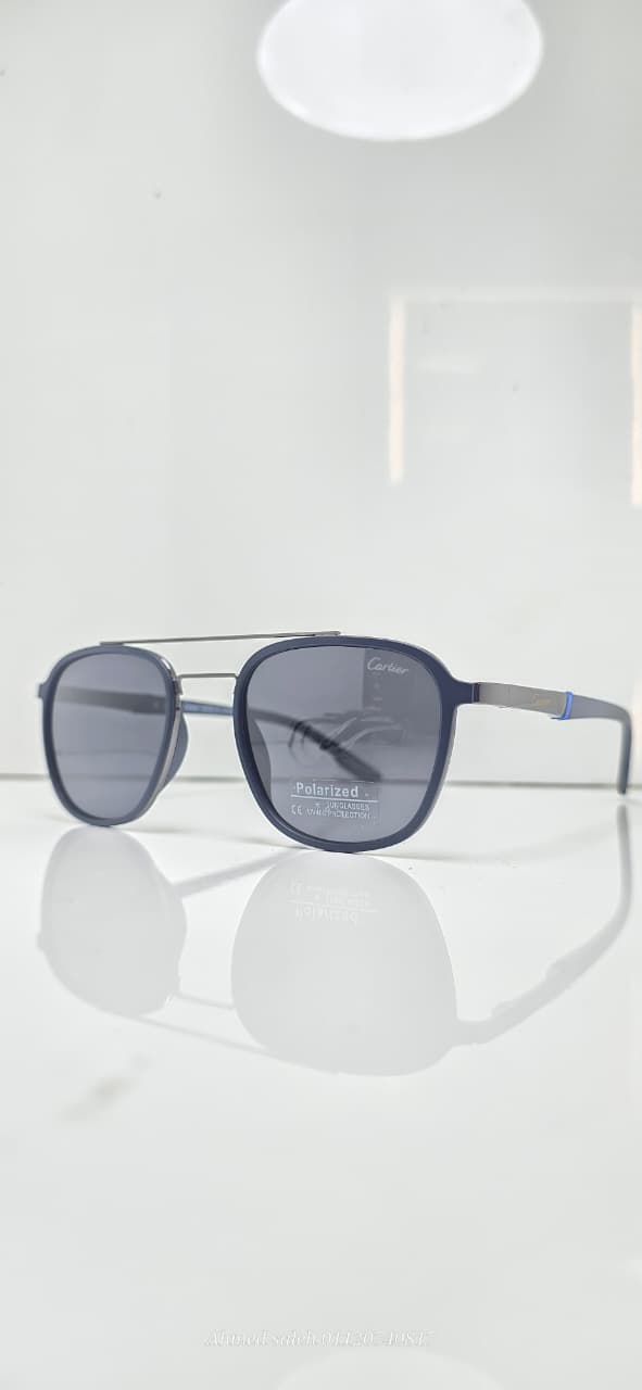 POLARIZED CARTIER Classic Pilot/Aviator Metal Frame.