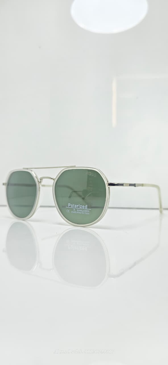 POLARIZED BOSS Modern Panto/Round Metal Frame.