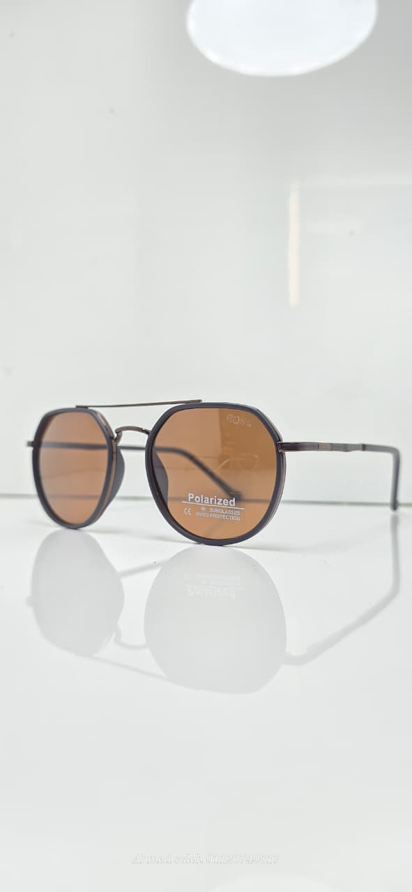 POLARIZED BOSS Modern Panto/Round Metal Frame.