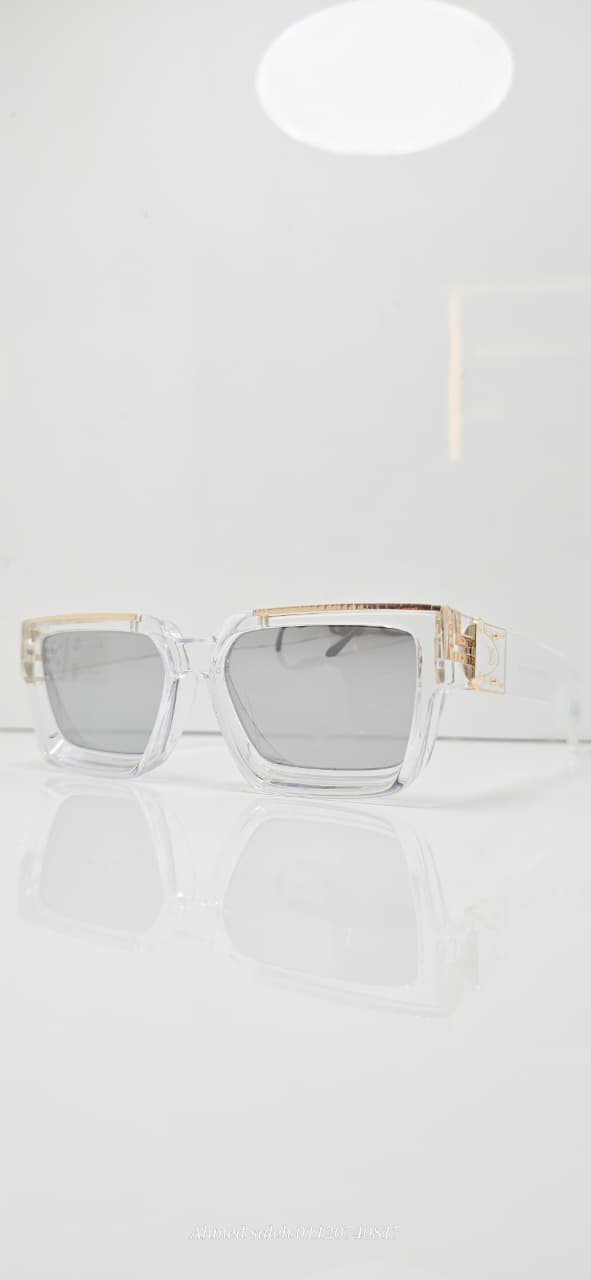 TRENDY LOUIS VUITTON Oversized Rectangular Acetate Frame