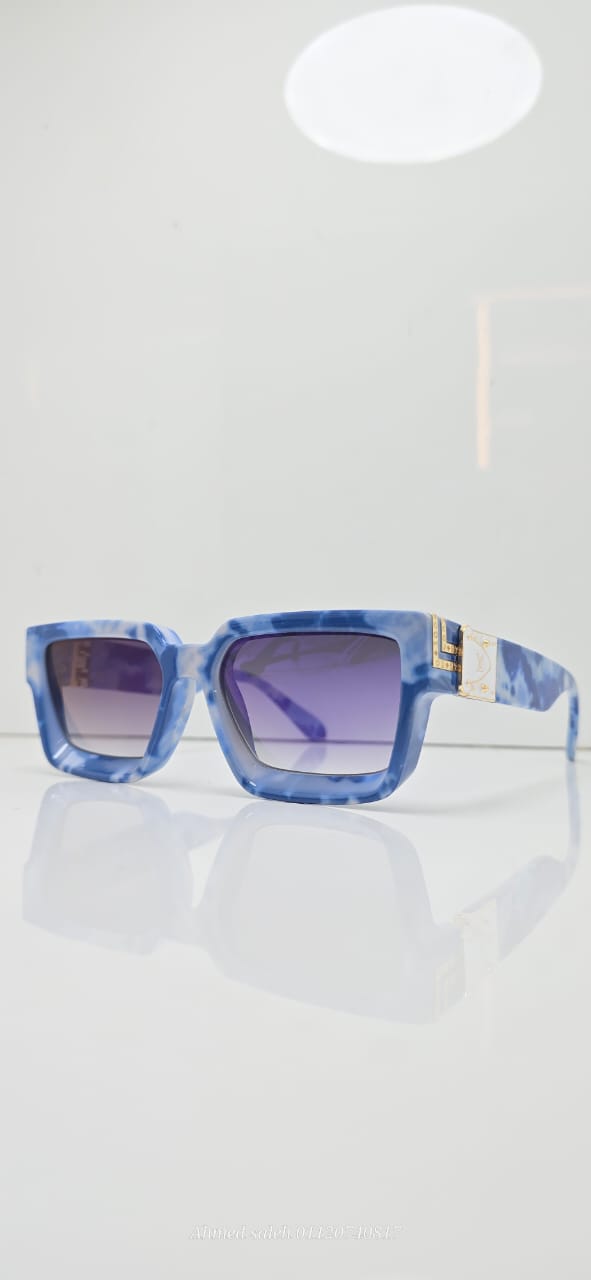 TRENDY LOUIS VUITTON Oversized Rectangular Acetate Frame