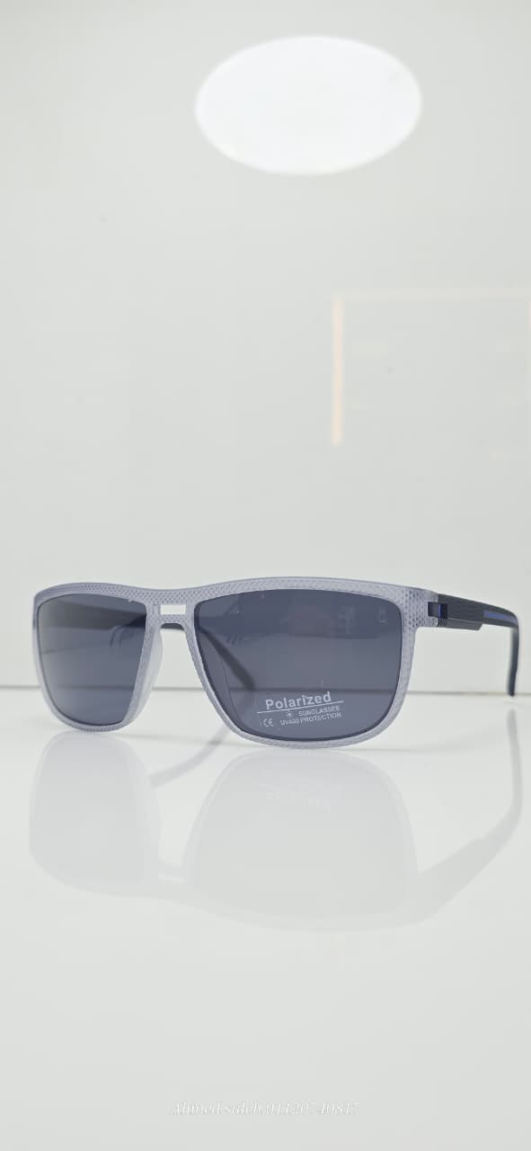 POLARIZED OGA Sporty Square Wrap Sunglasses.