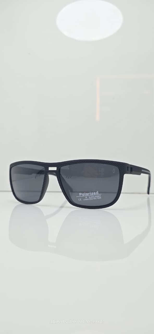 POLARIZED OGA Sporty Square Wrap Sunglasses.