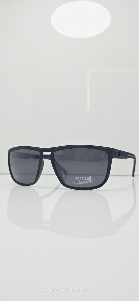 POLARIZED OGA Sporty Square Wrap Sunglasses.
