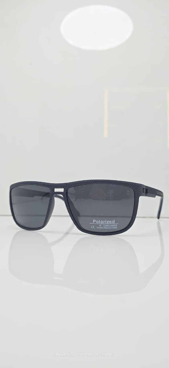 POLARIZED OGA Sporty Square Wrap Sunglasses.