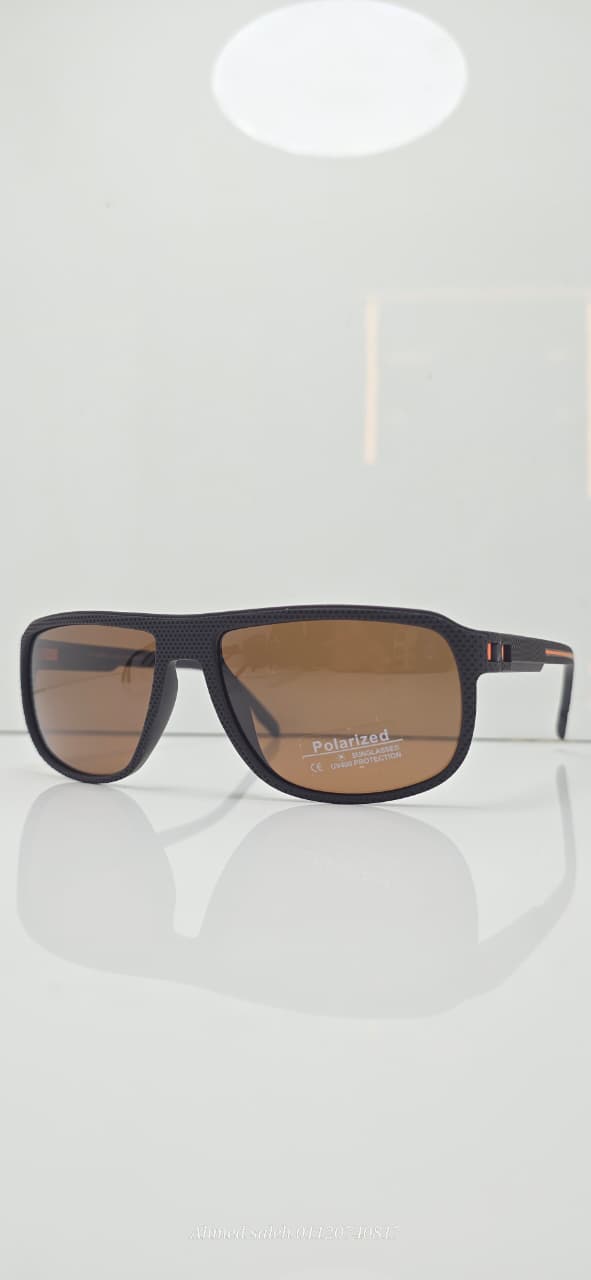 POLARIZED OGA High Quality Textured Sporty Square Sunglasses.