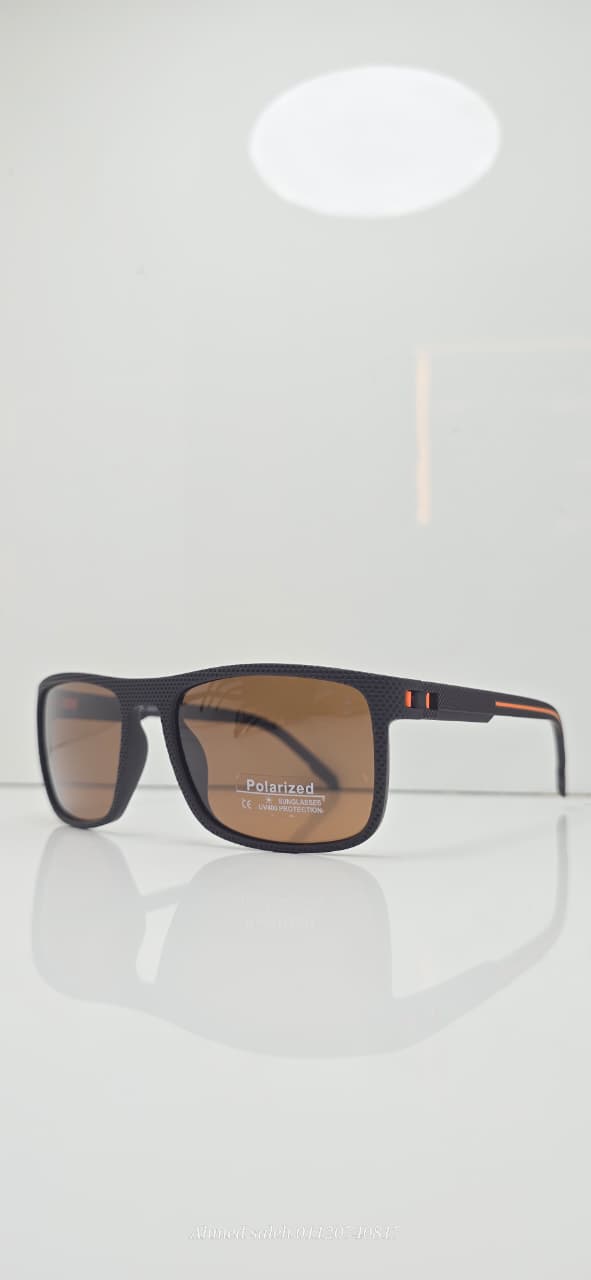POLARIZED OGA Sporty Square / Rectangle SUNGLASSES .