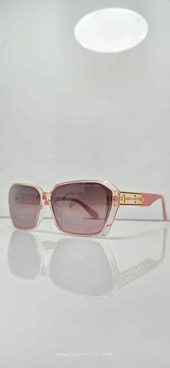 POLARIZED LOUIS VUITTON PILOT / AVIATOR TEARDROP SUNGLASSES.