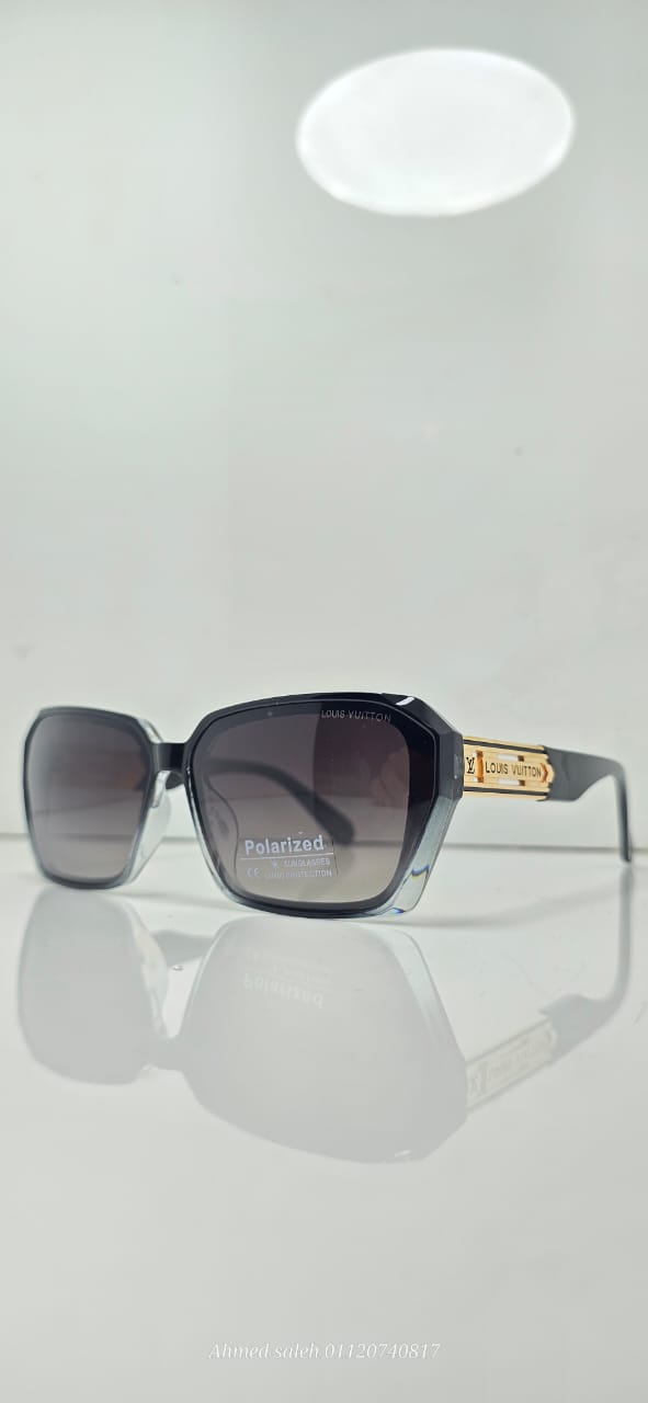 POLARIZED LOUIS VUITTON PILOT / AVIATOR TEARDROP SUNGLASSES.
