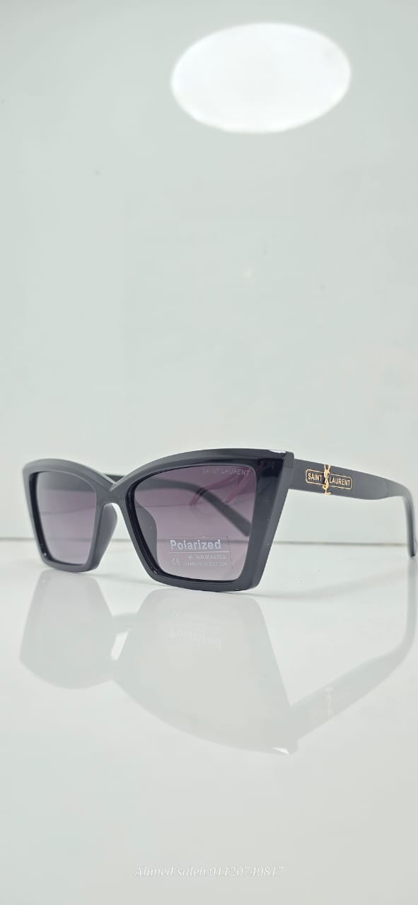 POLARIZED SAINT-LAURENT CLASSIC RECTANGLE SUNGLASSES