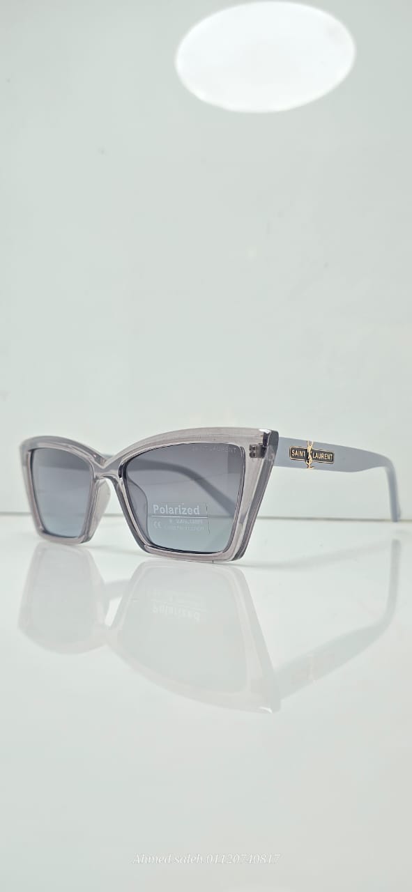 POLARIZED SAINT-LAURENT CLASSIC RECTANGLE SUNGLASSES