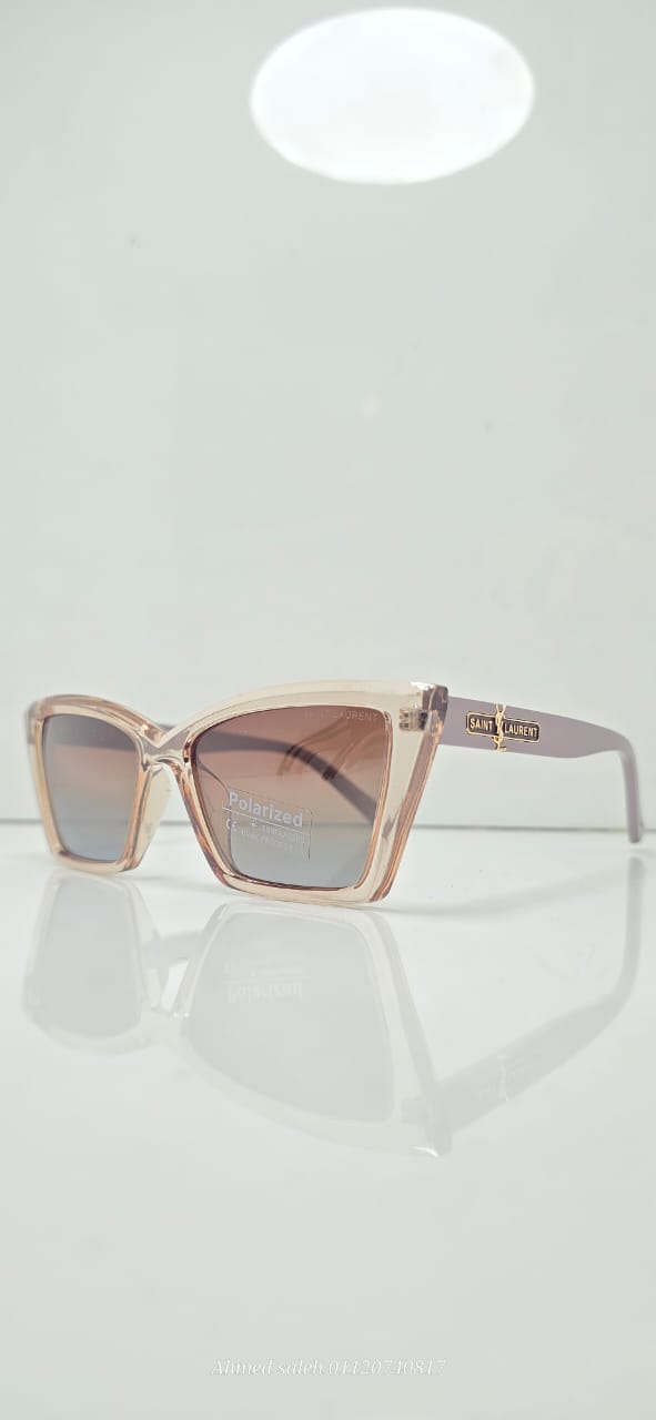 POLARIZED SAINT-LAURENT CLASSIC RECTANGLE SUNGLASSES
