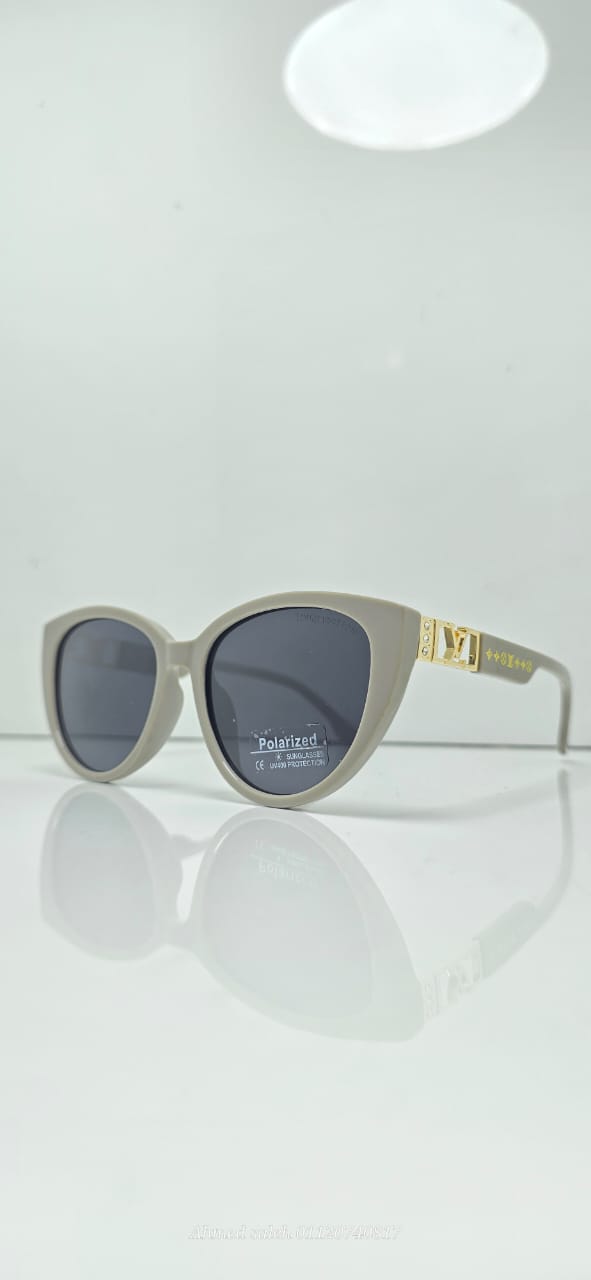 POLARIZED LOUIS-VUITTON CAT-EYE WOMEN SUNGLASSES.