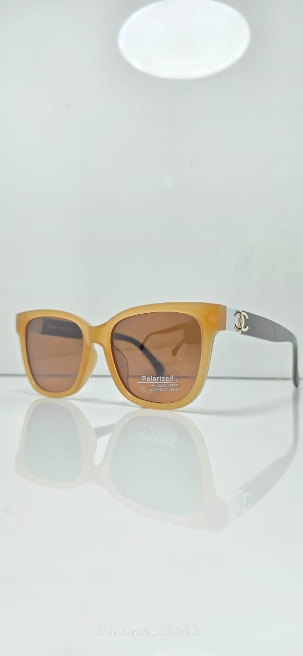 POLARIZED CHANEL CAT-EYE WOMEN SUNGLASSES .