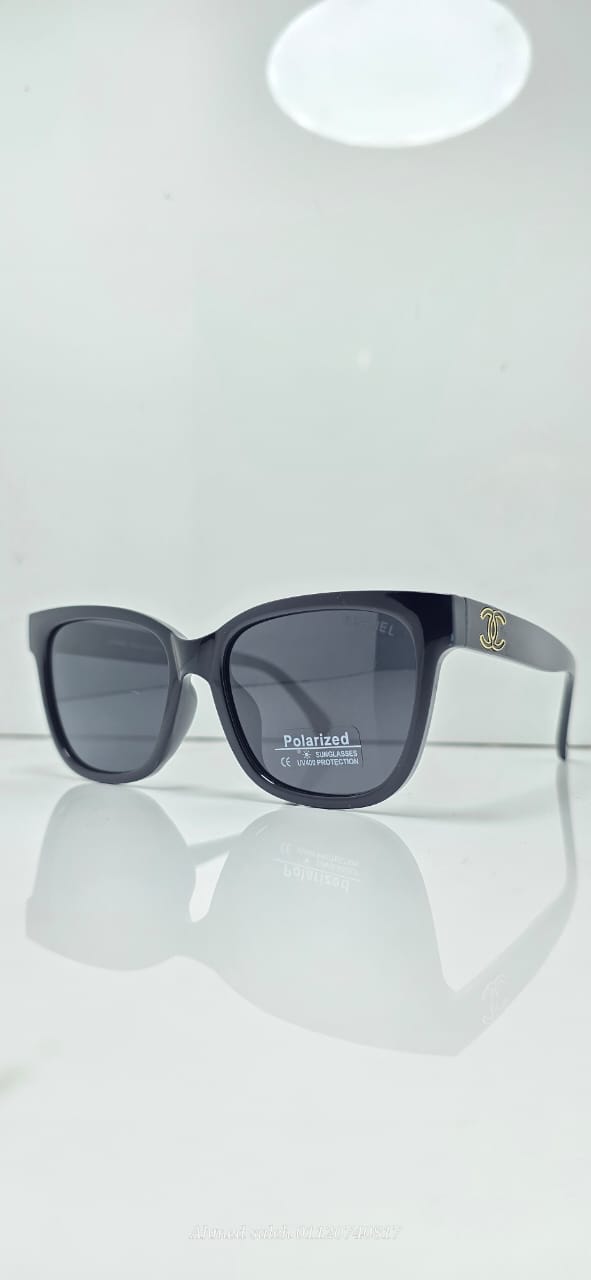 POLARIZED CHANEL CAT-EYE WOMEN SUNGLASSES .