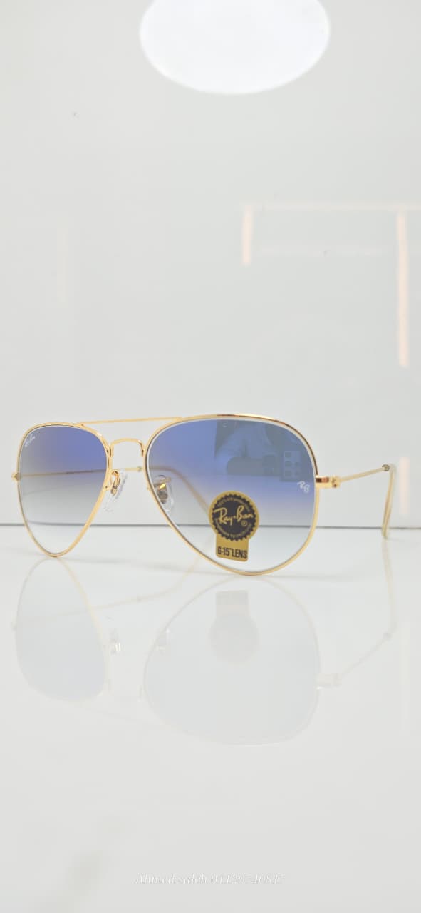 Ray-Ban Aviator Classic Mirror Sunglasses - Size 58 - Made in Italy