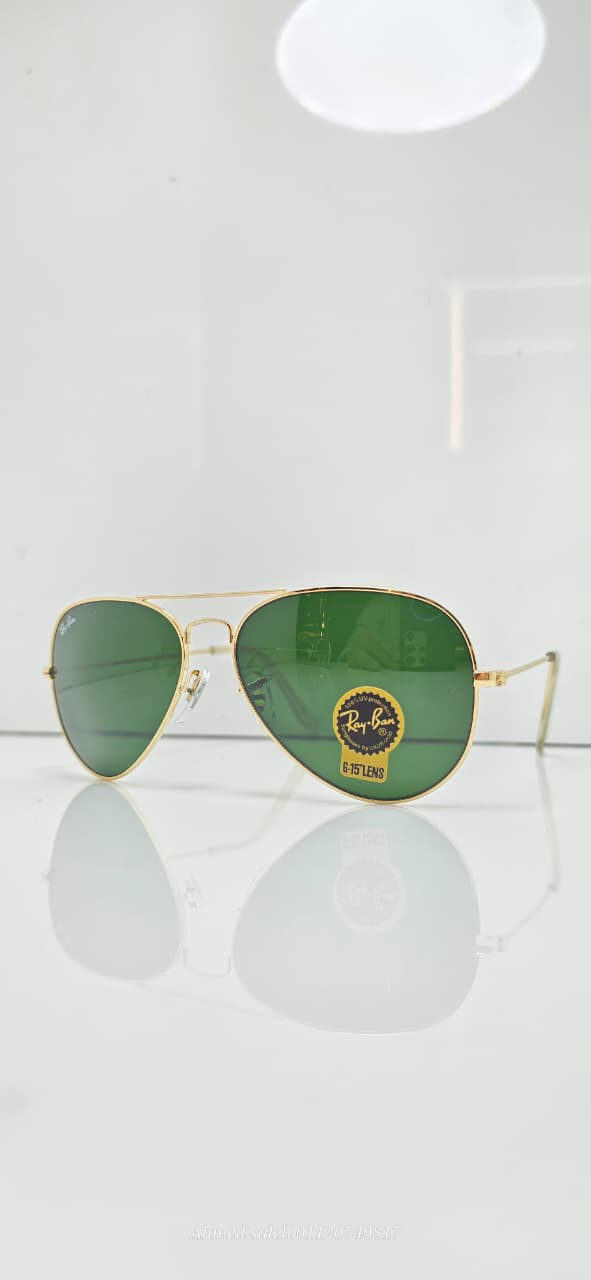 Ray-Ban Aviator Classic Mirror Sunglasses - Size 58 - Made in Italy