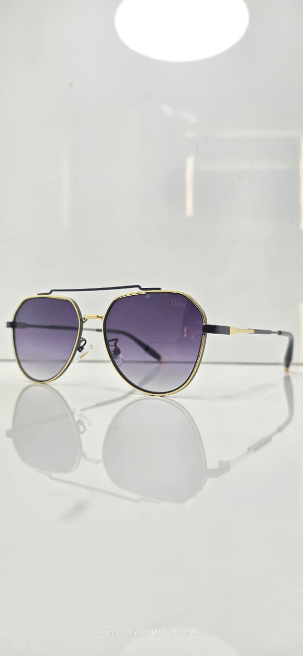HIGH QUALITY DIOR MEN METAL  UV SUNGLASSES,