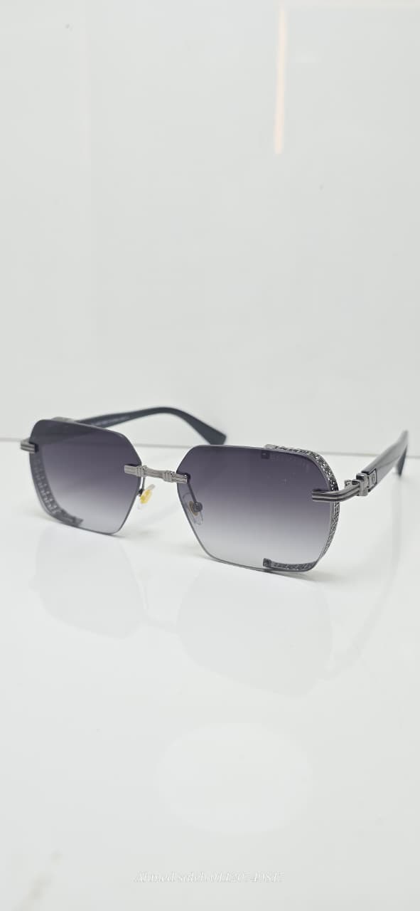 HIGH QUALITY BALMAIN UNI SEX METAL  UV SUNGLASSES,