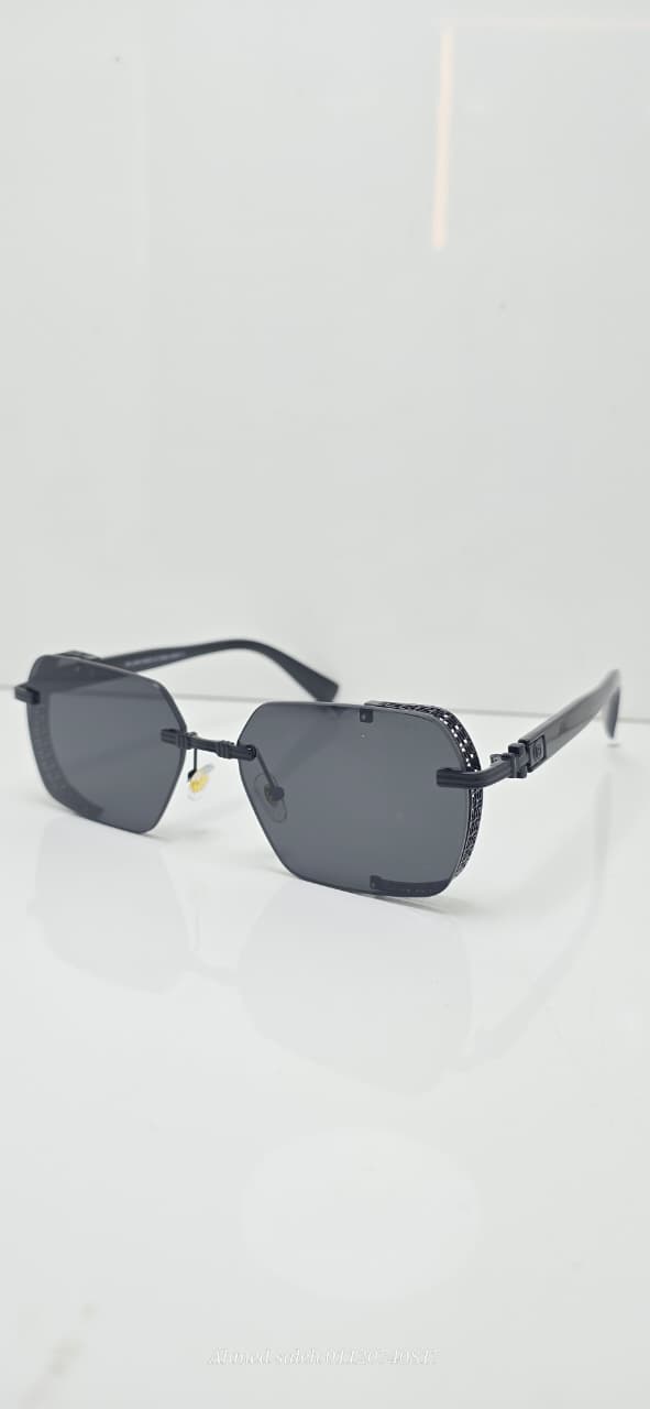 HIGH QUALITY BALMAIN UNI SEX METAL  UV SUNGLASSES,