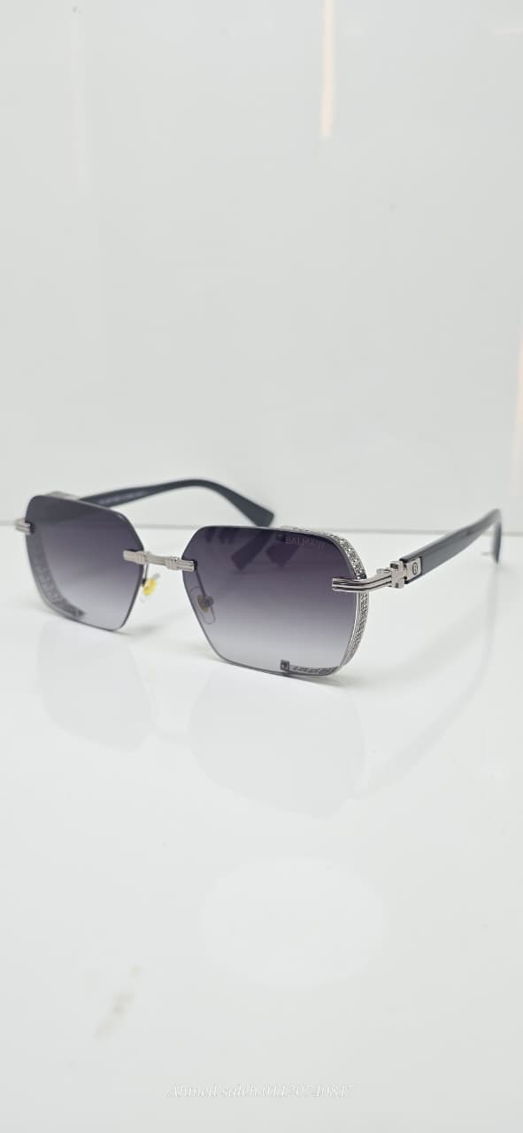 HIGH QUALITY BALMAIN UNI SEX METAL  UV SUNGLASSES,