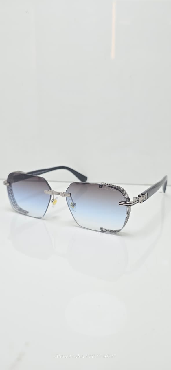 HIGH QUALITY BALMAIN UNI SEX METAL  UV SUNGLASSES,