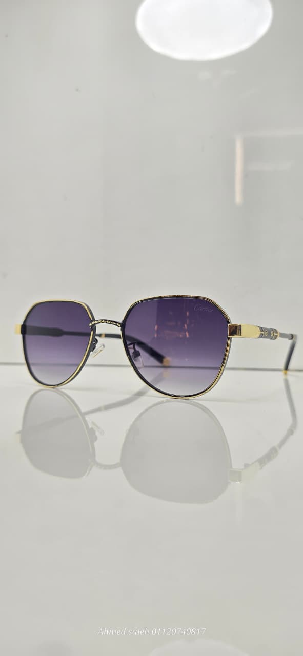 HIGH QUALITY CARTIER MEN METAL  UV SUNGLASSES,