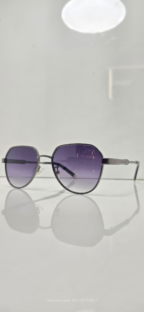 HIGH QUALITY CARTIER MEN METAL  UV SUNGLASSES,