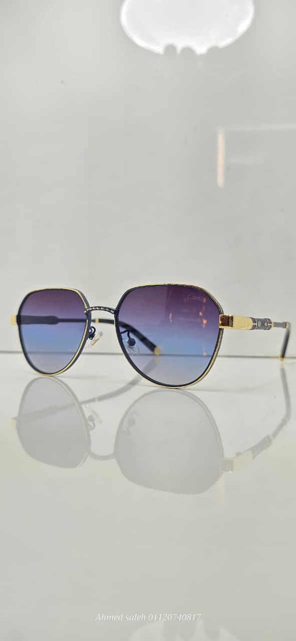 HIGH QUALITY CARTIER MEN METAL  UV SUNGLASSES,