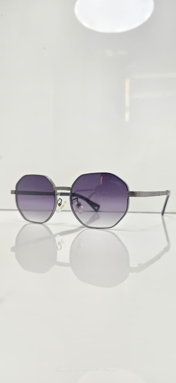 HIGH QUALITY CARTIER MEN METAL UV SUNGLASSES.