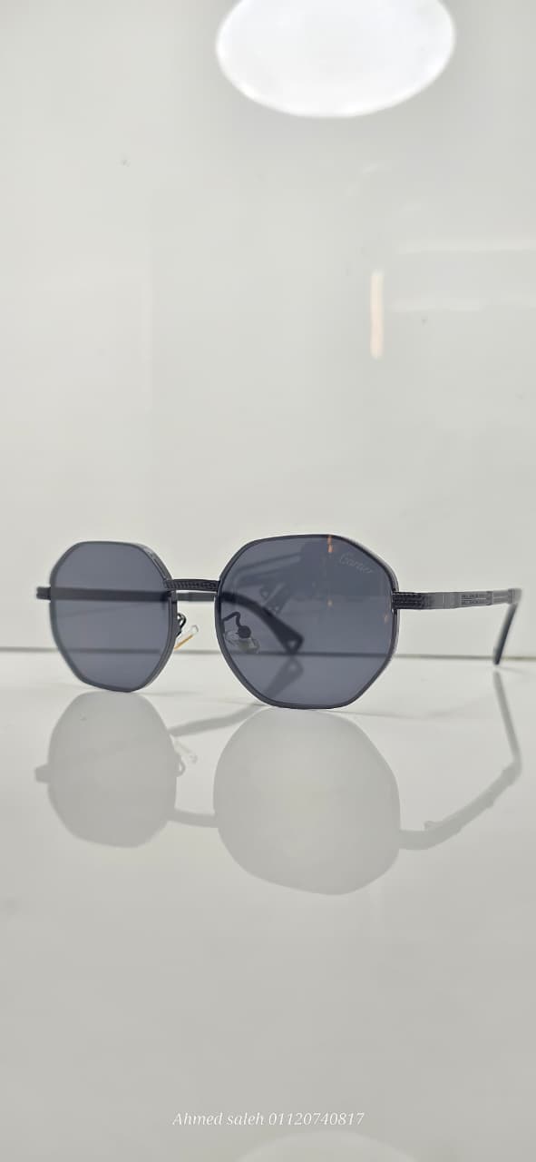 HIGH QUALITY CARTIER MEN METAL UV SUNGLASSES.