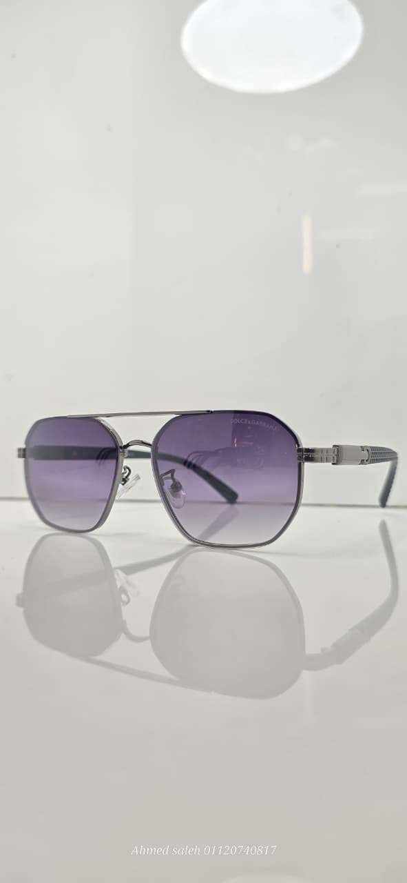 HIGH QUALITY D&G MEN METAL UV SUNGLASSES.