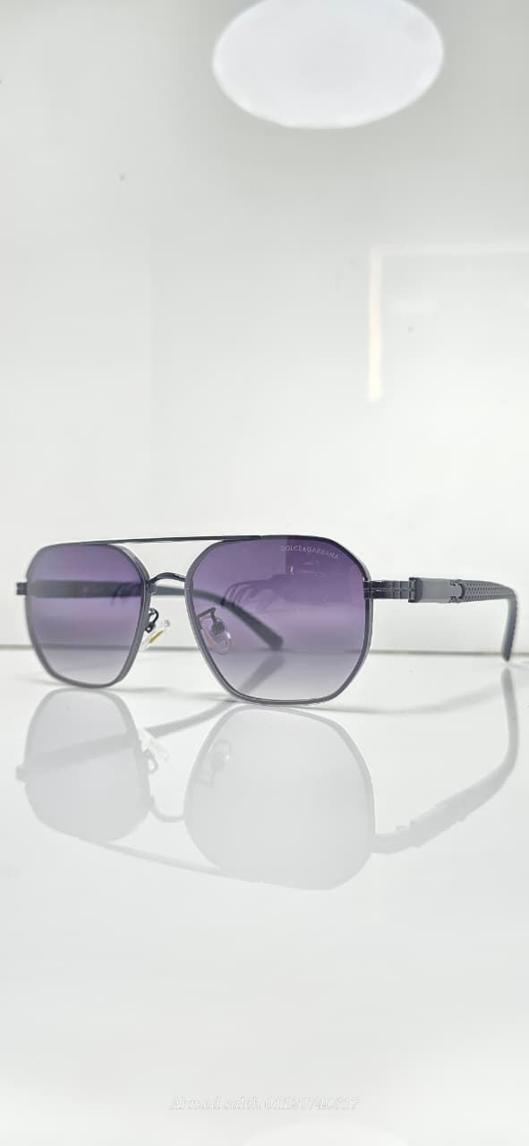 HIGH QUALITY D&G MEN METAL UV SUNGLASSES.