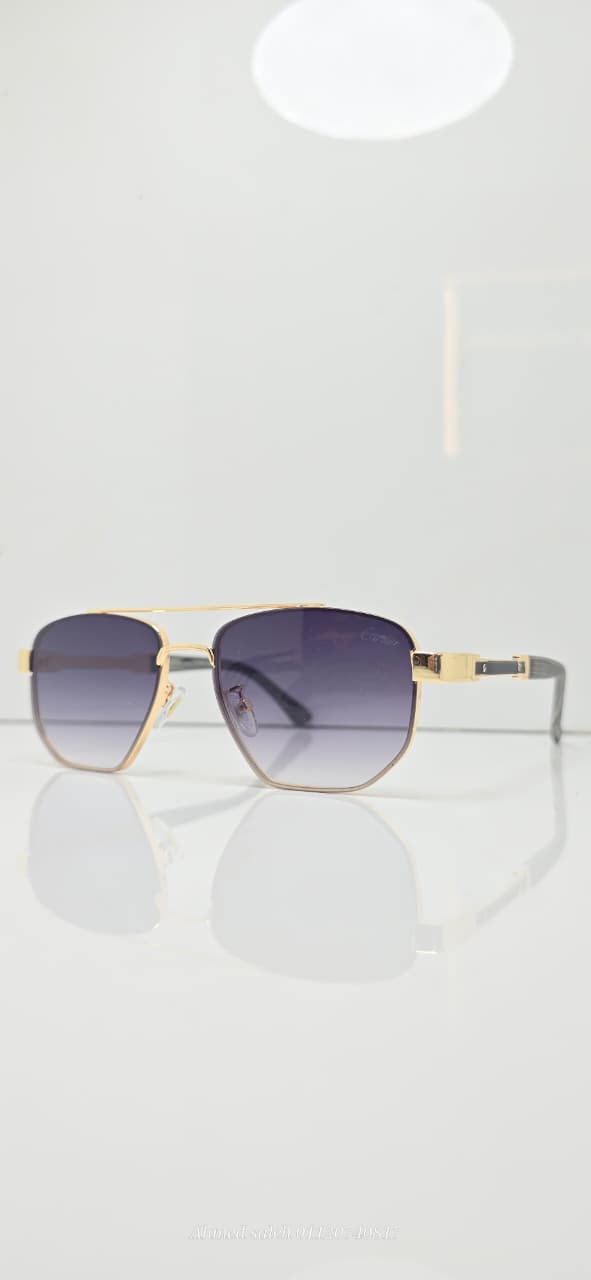 HIGH QUALITY CARTIER MEN METAL UV SUNGLASSES.