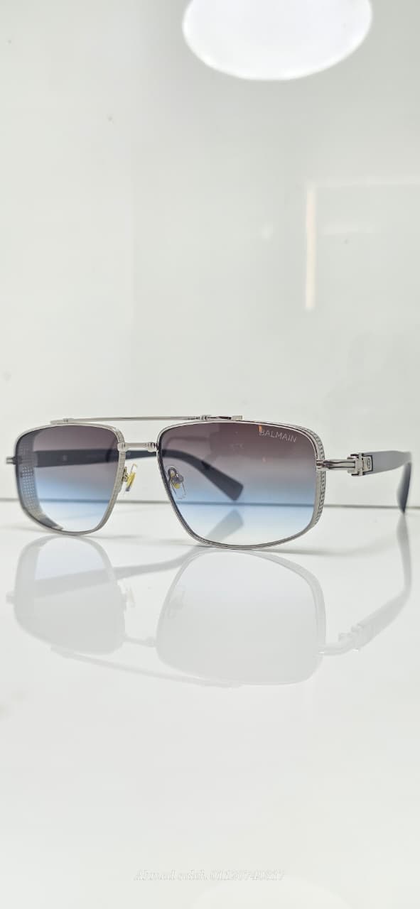 HIGH QUALITY BALMAIN MEN METAL UV SUNGLASSES.