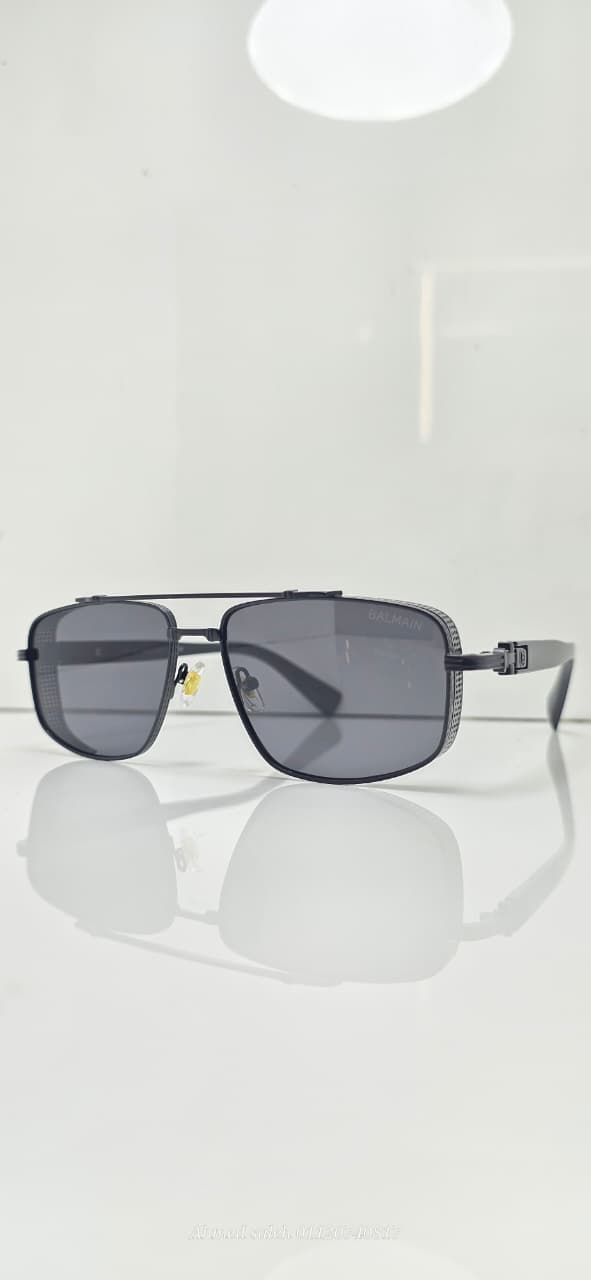 HIGH QUALITY BALMAIN MEN METAL UV SUNGLASSES.