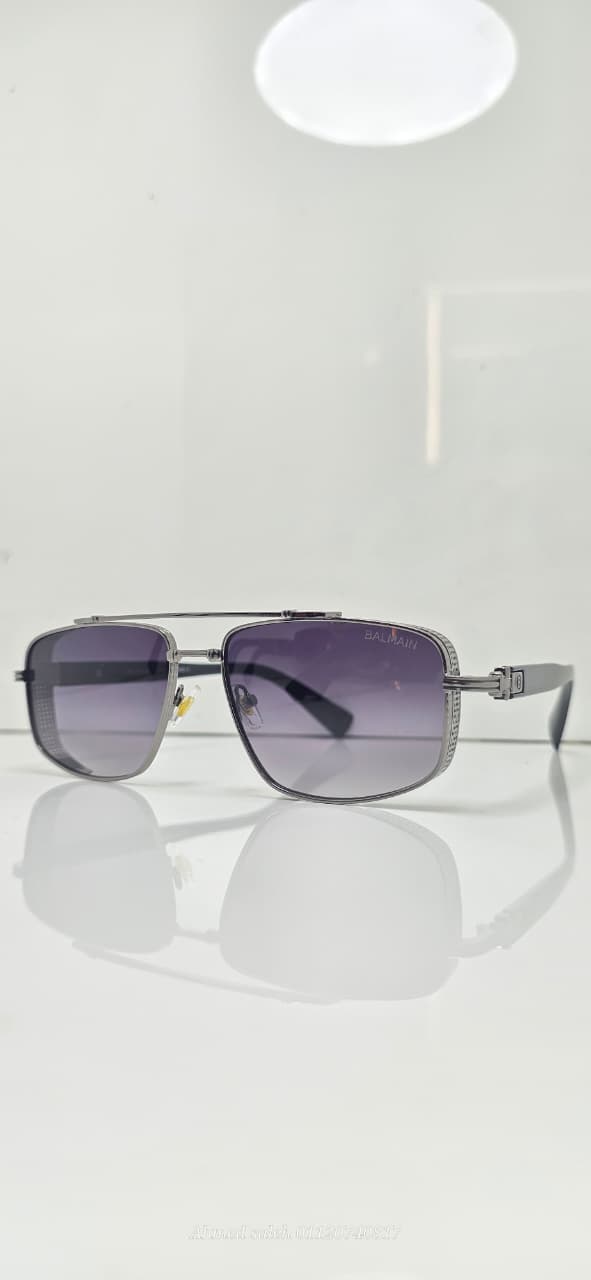HIGH QUALITY BALMAIN MEN METAL UV SUNGLASSES.