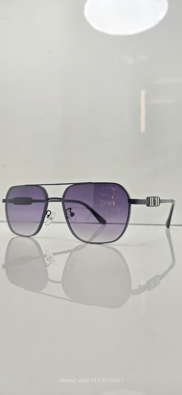 HIGH QUALITY BURBERRY MEN METAL UV SUNGLASSES.
