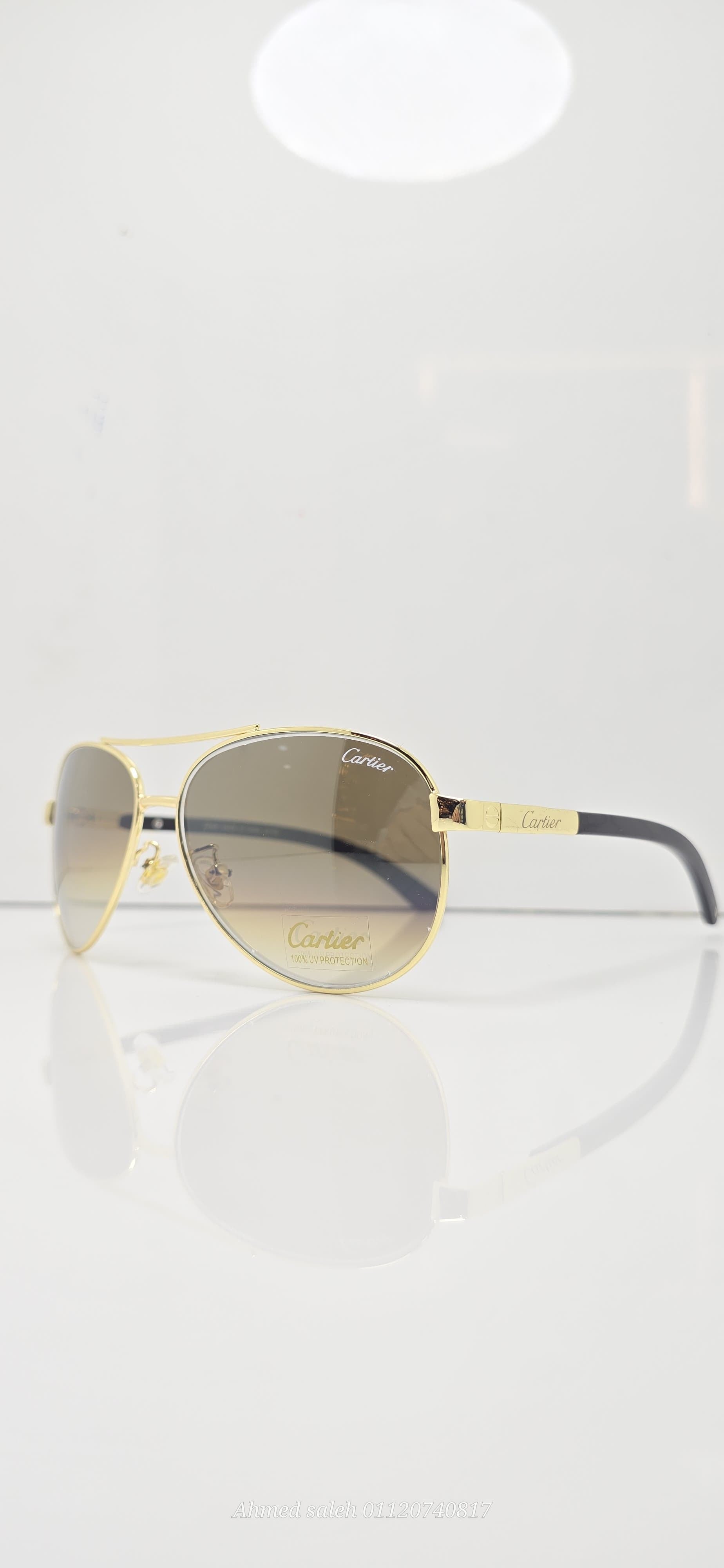 CARTIER Aviator Sunglasses.
